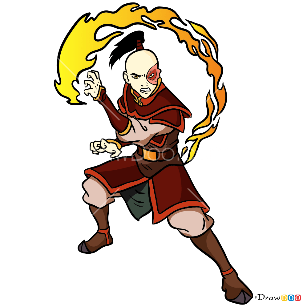 How to Draw Zuko, Avatar